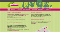 Desktop Screenshot of jugendweihemv.de
