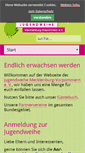 Mobile Screenshot of jugendweihemv.de